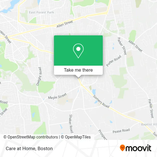 Care at Home map