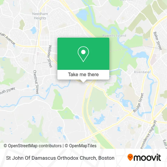 St John Of Damascus Orthodox Church map