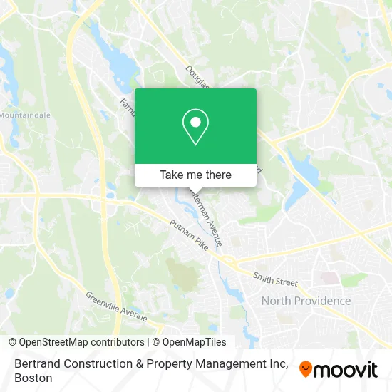 Bertrand Construction & Property Management Inc map