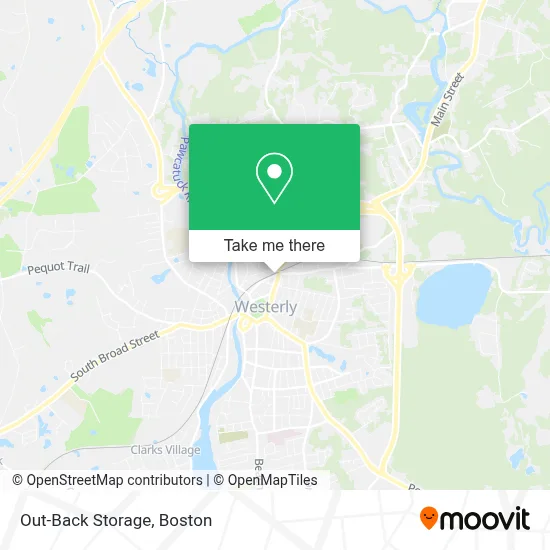 Out-Back Storage map