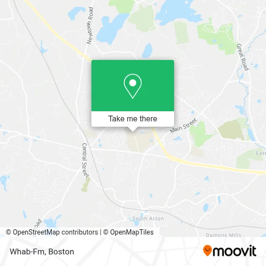 Whab-Fm map