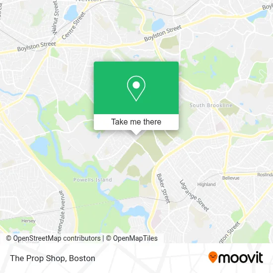 The Prop Shop map