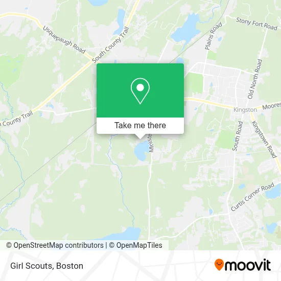 Girl Scouts map