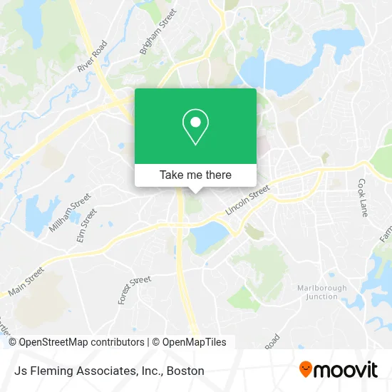 Js Fleming Associates, Inc. map