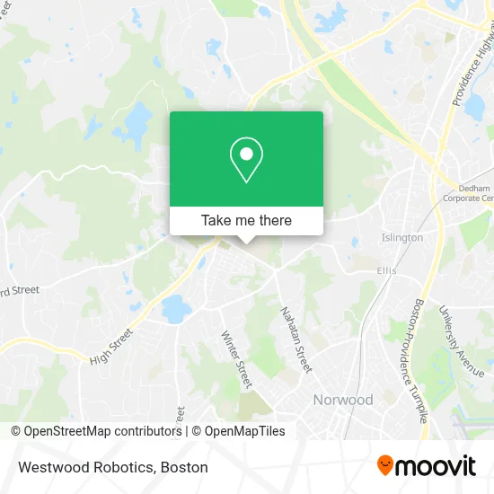 Westwood Robotics map