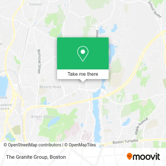 The Granite Group map