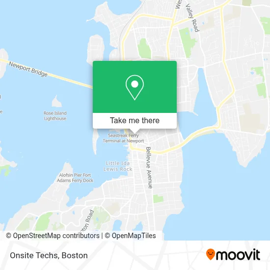 Onsite Techs map
