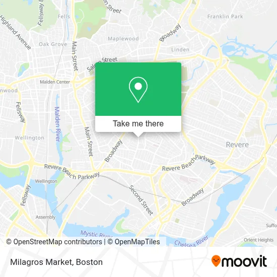 Milagros Market map