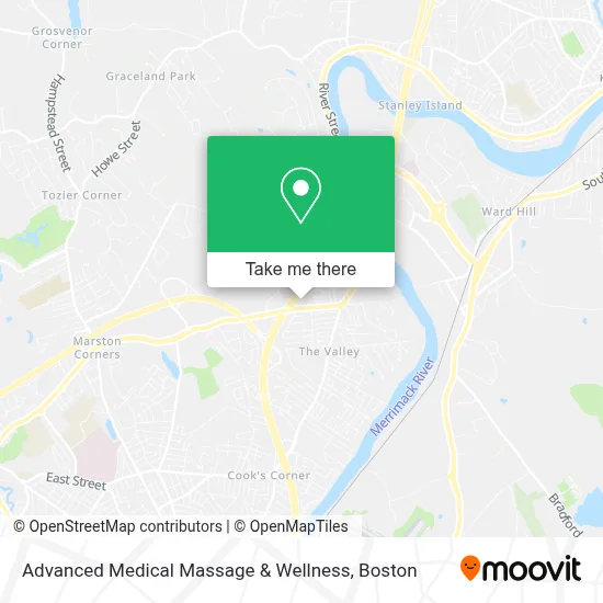 Advanced Medical Massage & Wellness map