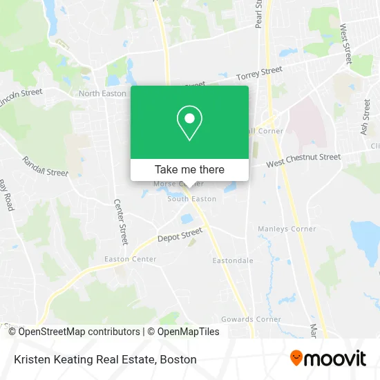 Kristen Keating Real Estate map