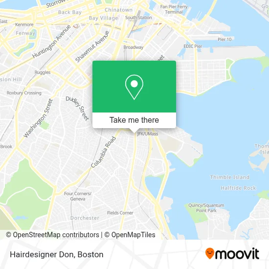 Hairdesigner  Don map