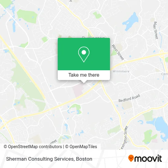 Sherman Consulting Services map