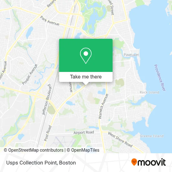 Usps Collection Point map