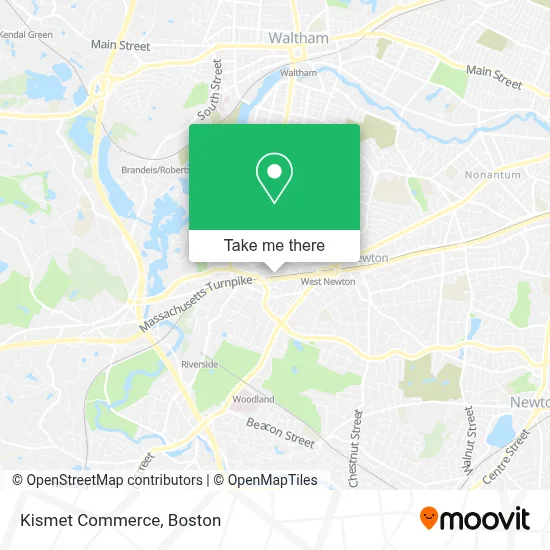 Kismet Commerce map