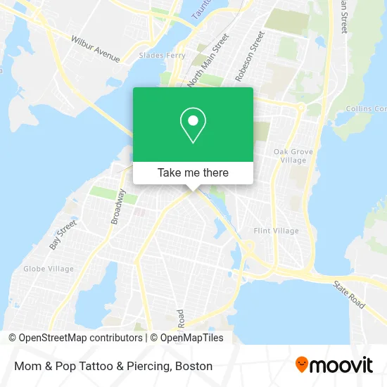 Mom & Pop Tattoo & Piercing map