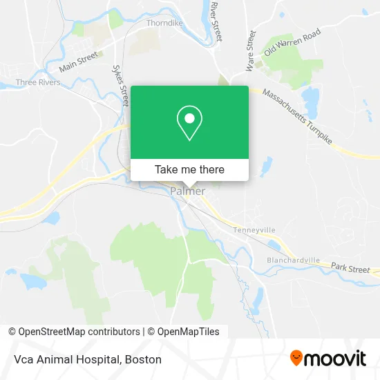 Vca Animal Hospital map