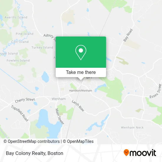 Bay Colony Realty map