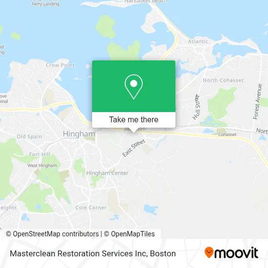 Masterclean Restoration Services Inc map