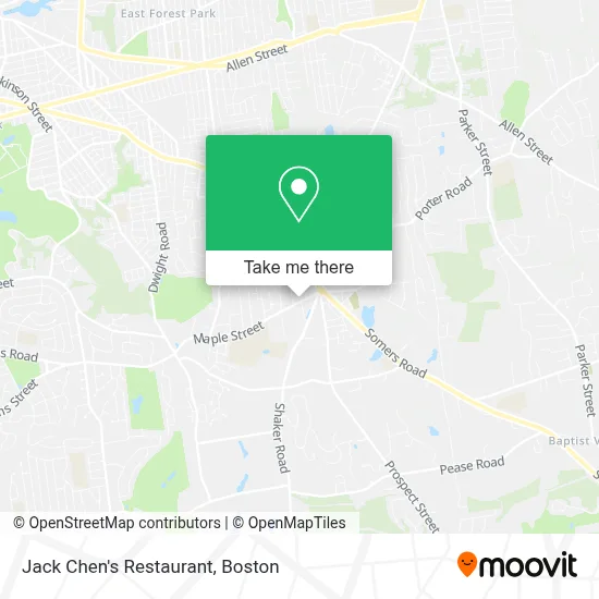 Jack Chen's Restaurant map