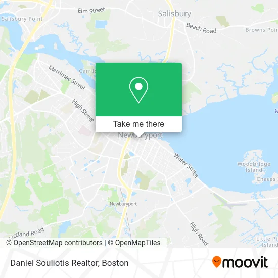 Daniel Souliotis Realtor map