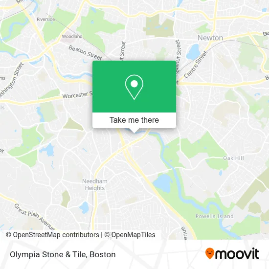 Olympia Stone & Tile map