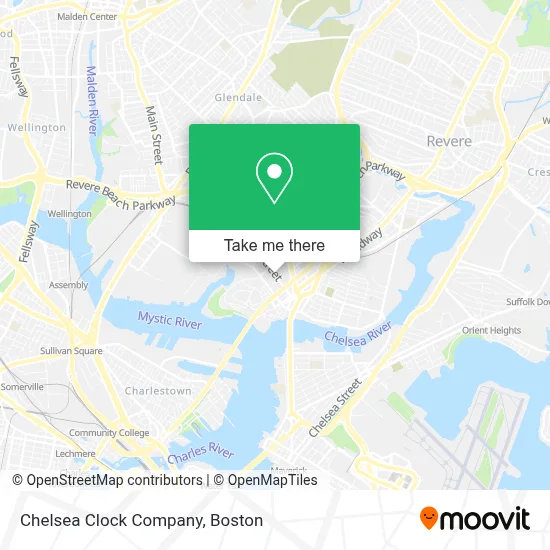 Chelsea Clock Company map