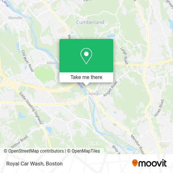 Royal Car Wash map