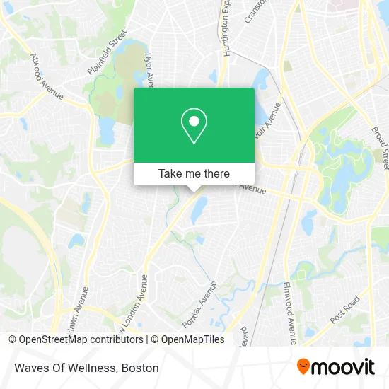 Waves Of Wellness map