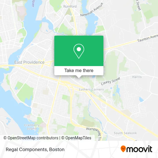 Regal Components map