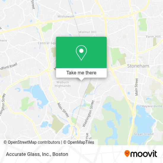 Accurate Glass, Inc. map