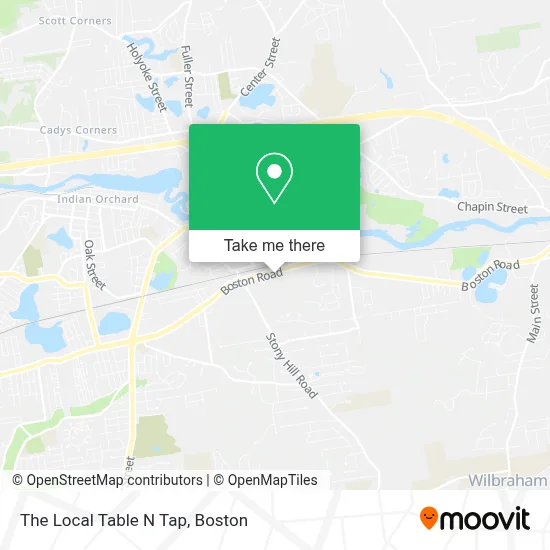 The Local Table N Tap map