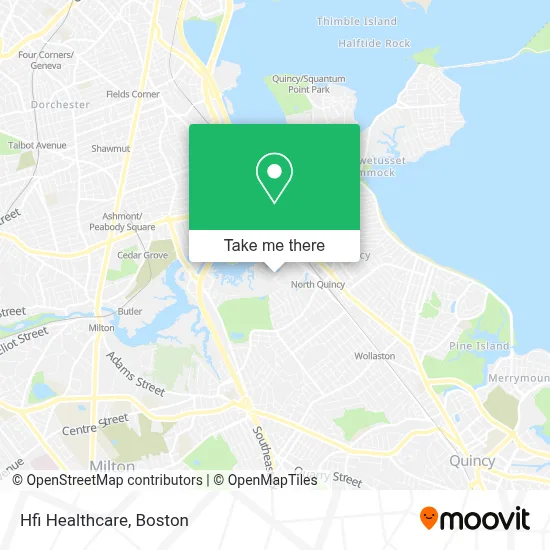 Hfi Healthcare map
