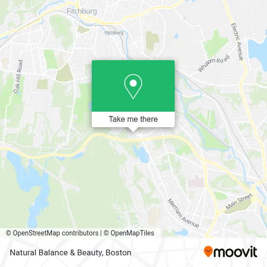 Natural Balance & Beauty map