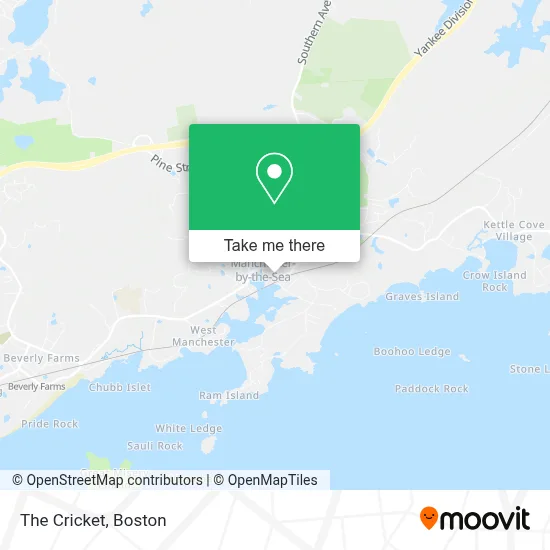 The Cricket map