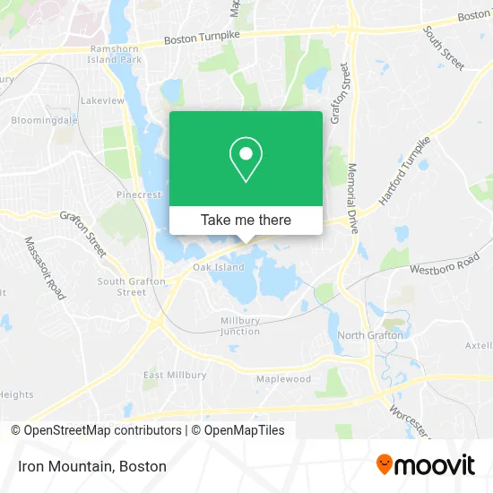 Iron Mountain map