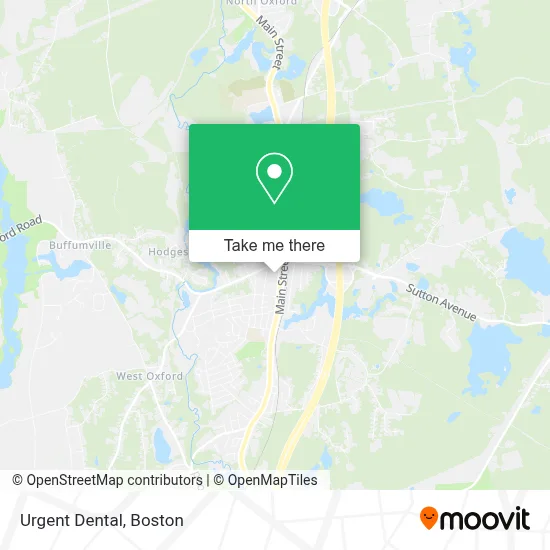 Urgent Dental map