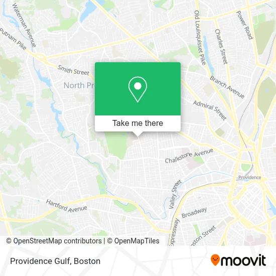 Providence Gulf map