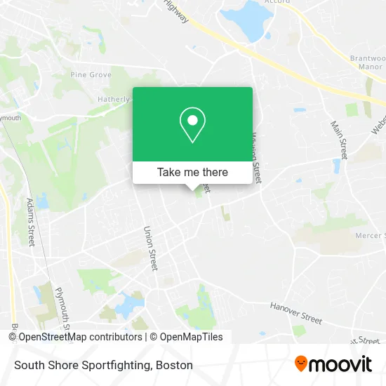 South Shore Sportfighting map