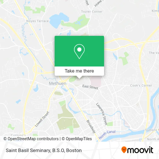 Saint Basil Seminary, B.S.O map