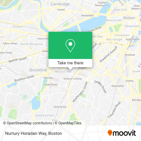 Nurtury Horadan Way map