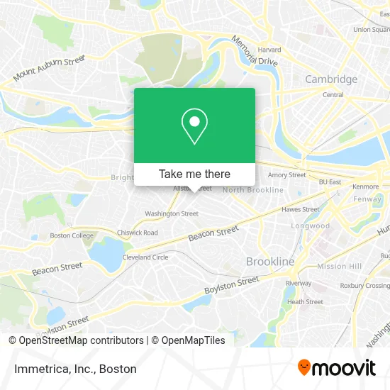 Immetrica, Inc. map