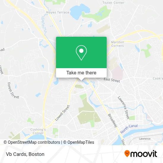 Vb Cards map