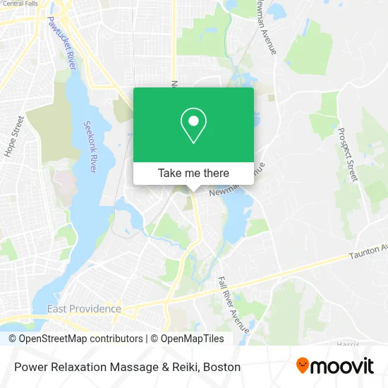 Power Relaxation Massage & Reiki map