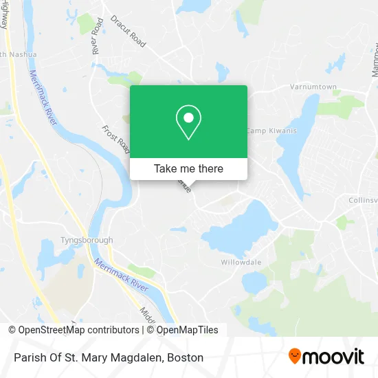 Parish Of St. Mary Magdalen map