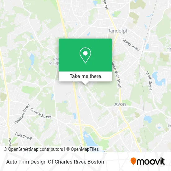 Auto Trim Design Of Charles River map