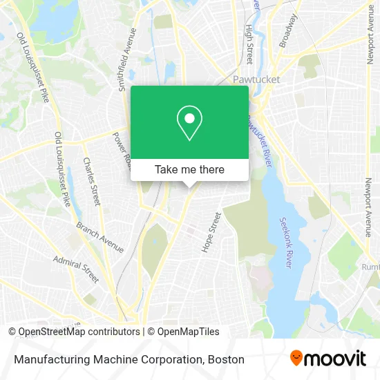 Manufacturing Machine Corporation map
