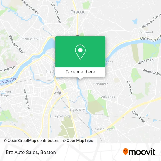 Brz Auto Sales map