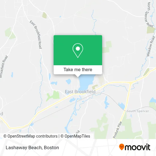 Lashaway Beach map