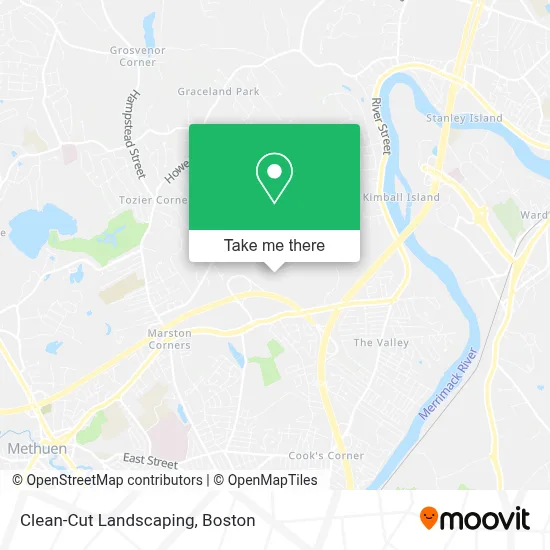 Clean-Cut Landscaping map