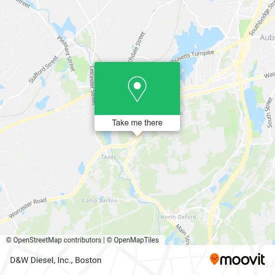 D&W Diesel, Inc. map